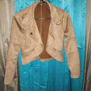 Mine faux suede Retro 80s jacket